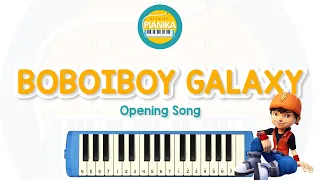 Not Pianika Lagu Opening Boboiboy Galaxy - Belajar Pianika