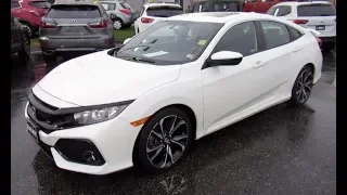 *SOLD* 2019 Honda Civic Si Sedan Walkaround, Start up, Tour and Overview