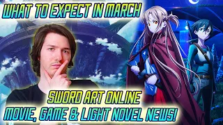 MORE SAO PROGRESSIVE MOVIE NEWS & MORE coming in March SAO Events! | Gamerturk SAO