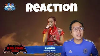 LYODRA TENTANG KAMU BRITAMA PERFORMANCE KALONG SHOW REACTION