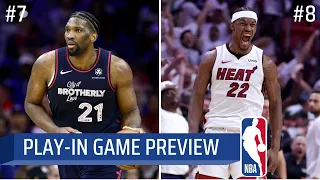 The BEST Play-In Game Matchup! | Philadelphia 76ers vs Miami Heat | NBA Play-In Preview