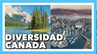 LA DIVERSIDAD QUE OFRECE CANADÁ (playas, ciudades y bosques).