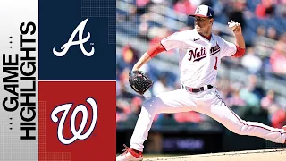 Braves vs. Nationals Game Highlights | MLB Highlights