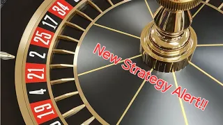 NEW Roulette Wheel Strategy!! Did it Work?