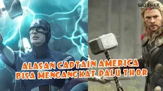 Alasan Captain America Mampu Mengangkat Palu Thor Mjolnir