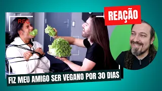 Reagindo ao vídeo do Douglas Flamino que fez o amigo Samuel ser vegano por um mês