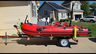 Harbor Freight Boat Trailer Mod