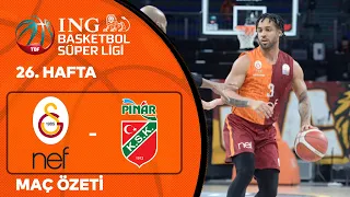 BSL 26. Hafta Özet | Galatasaray Nef 84-78 Pınar Karşıyaka