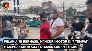 PENANGKAPAN PEL*KU CURANMOR DI 7 TKP, DIAMANKAN OLEH TIM RESMOB POLRES BREBES