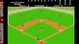 Atari 5200 - RealSports Baseball © 1983 Atari - Gameplay