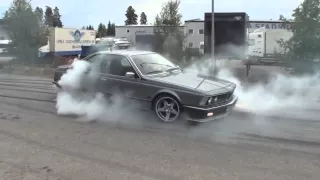 BMW 635 drifting!