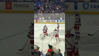 New York Rangers and Patrick Kane warming up in Buffalo #hockey #nhlshorts #nyrangers #sabres