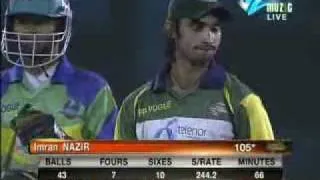 Imran Nazir Fastest Century