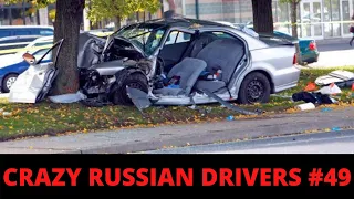 RUSSIAN DASHCAM- Crazy Drivers Car Crash Compilation #49