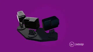 ZW Design | Suporte impresso em 3D para GoPro