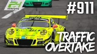 Porsche 911 takes over multiple cars! | ADAC Zurich 24h-Race 2018 at the Nürburgring