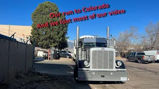 Working my way up to heavy haul| our run to Colorado