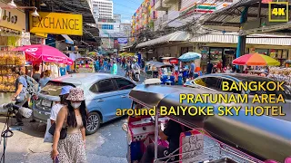 Pratunam Area / around BAIYOKE SKY HOTEL (January 2023)