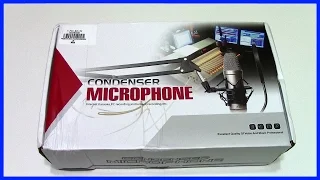 Микрофон BM-800 с AliExpress Распаковка Обзор Тест