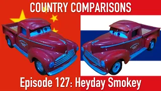 Heyday Smokey | Country Comparisons | Episode 127 (China vs Thailand) Mattel Disney/Pixar Cars 3