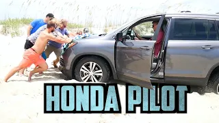 Can a Honda Pilot drive on the beach?