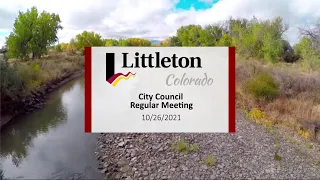 City Council Special Meeting - 10/26/2021