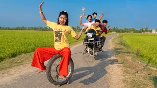 Top New Funniest Comedy Video 😂 Most Watch Viral Funny Video Epi-176 By #megha_comedy