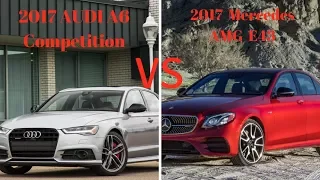 WOW...!!!! Audi A6 3 0T Competition vs  Mercedes AMG E43 4MATIC