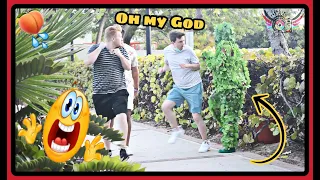 Bushman Prank #7 in Aruba | She has the BIGGEST😱scare in her entire life | MUST WATCH