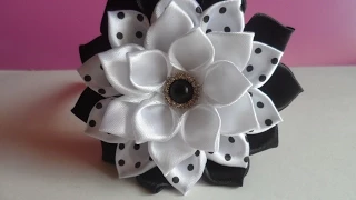 Ободок с Цветком на Первое Сентября / Headband with flower on the First of September