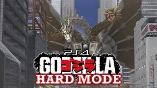Mecha-King Ghidorah Hard Mode Longplay - GODZILLA [PS4]