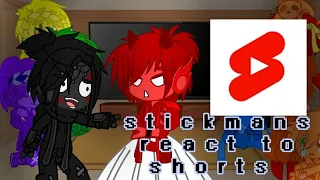 Stickmans react to shorts (стикмены реагируют на видео+ жизнь перед реакцией)