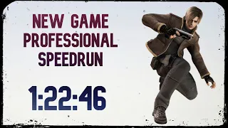 Resident Evil 4 Speedrun NG Pro 1:22:46 PC 60 fps