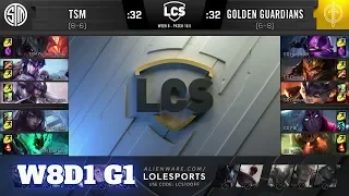 TSM vs Golden Guardians | Week 8 Day 1 S10 LCS Spring 2020 | TSM vs GG W8D1