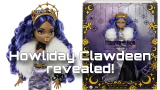 MONSTER HIGH NEWS! Howliday Clawdeen Wolf doll revealed! Release date, price and more!