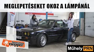 Lenézett csapatós volt, értékes veterán lett – BMW E30 – 1989 – MűhelyPRN 203