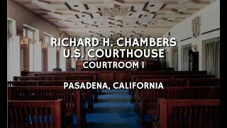 Pasadena Courtroom 1 9:00 AM Friday 5/17