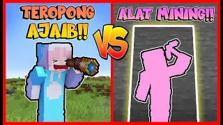 HIDE & SEEK !! TAPI ATUN PAKE CHEAT TEROPONG AJAIB !! Feat @sapipurba Minecraft