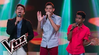 Leandro, Juan Camilo y Anthony cantan ‘Amarte más no pude’ | Batallas | La Voz Teens Colombia 2016