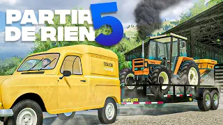 Construction du premier BATIMENT AGRICOLE ! | Partir De Rien Saison 5 #03 | (Farming Simulator 22)