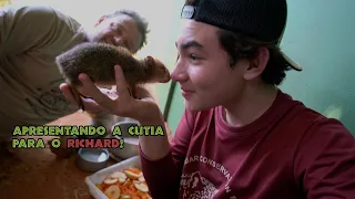 APRESENTANDO A CUTIA PARA O RICHARD! | TIAGO JÁCOMO