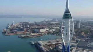 Portsmouth Harbour in 4k Stock Footage Examples