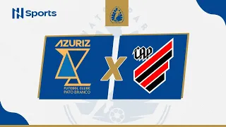 Campeonato Paranaense 2024:  Azuriz x Athletico - 2ª Rodada - AO VIVO - COM IMAGENS