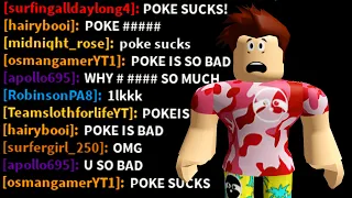 I Turned POKE FANS Into POKE HATERS.. I FEEL SO BAD! (Roblox)