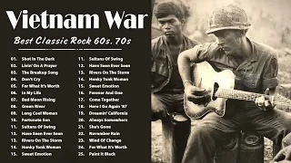 Top 100 Vietnam War Songs🎻BEST ROCK SONGS VIETNAM WAR MUSIC - Best Classic Rock Of 60s 70s