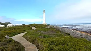 Kommetjie coastline walk way facing the Atlantic Ocean not to far from Cape Town