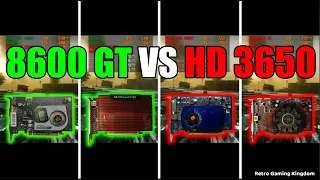 GeForce 8600 GT vs Radeon HD 3650 (Xtreme) Test In 11 Games (No FPS Drop - Capture Card)