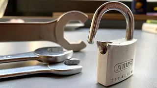 Picking Abu's lock with wrenches