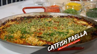 CATFISH PAELLA with Chef John Folse | Bayou Wild TV