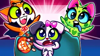 Spooky Monsters Halloween Song 🎃 I'm So Scared 🙀 Purrfect Kids Songs & Nursery Rhymes 🎶